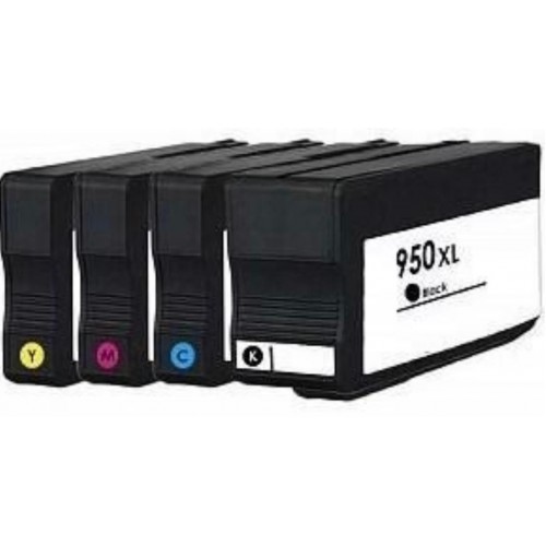 HP 950XL Black & 951XL Cyan, Magenta, Yellow Multipack 